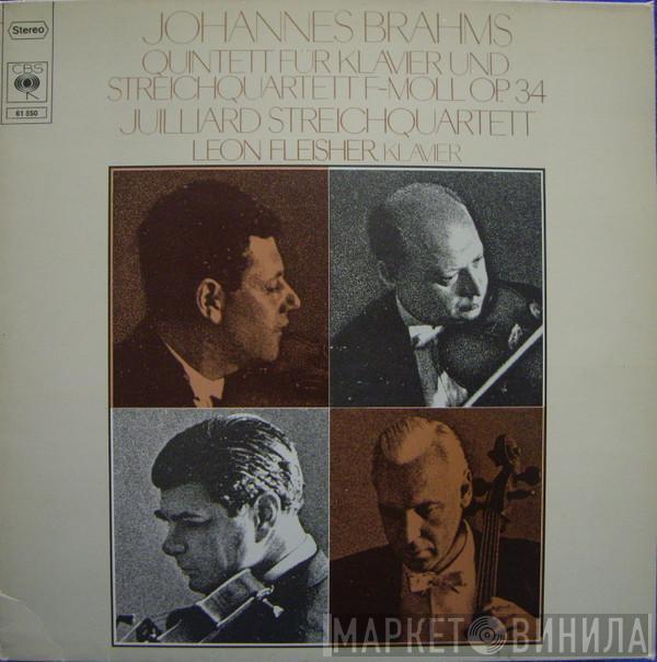- Johannes Brahms / Juilliard String Quartet  Leon Fleisher  - Quintett Für Klavier Und Streichquartett F-Moll Op. 34