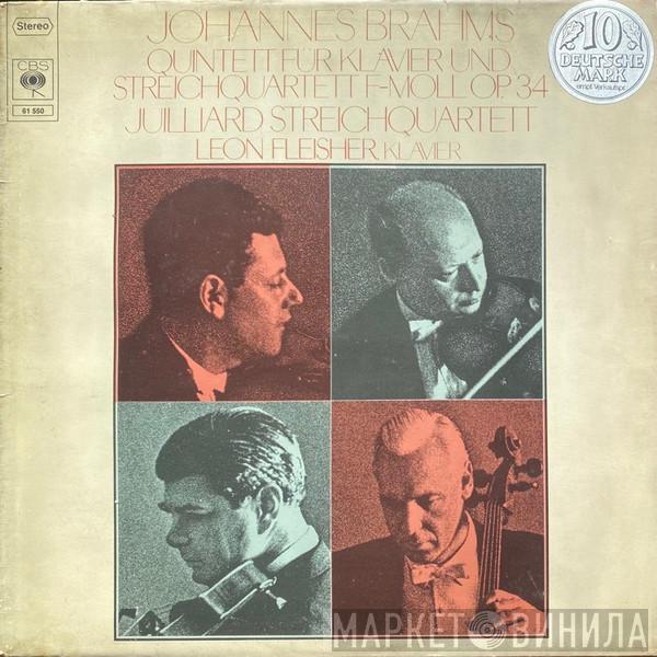 - Johannes Brahms / Juilliard String Quartet  Leon Fleisher  - Quintett Für Klavier Und Streichquartett  F-Moll Op. 34
