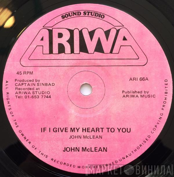 / John McLean  Professor Doppler  - If I Give My Heart To You / Doppler Effect