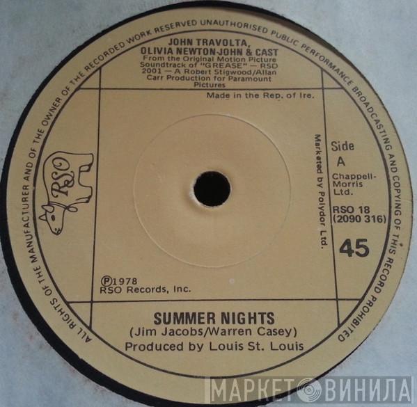 , John Travolta & Olivia Newton-John / "Grease" Cast  Louis St. Louis  - Summer Nights / Rock 'n' Roll Party Queen