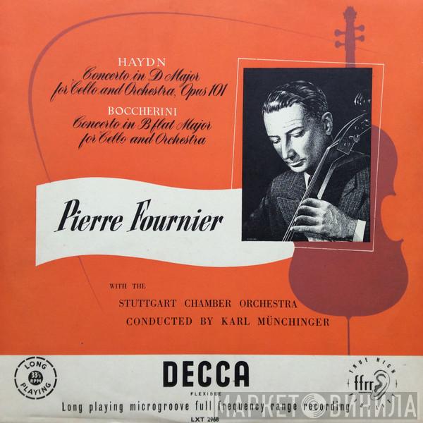 / Joseph Haydn , Luigi Boccherini With Pierre Fournier Conducted By Stuttgarter Kammerorchester  Karl Münchinger  - Concerto In D Major For Cello And Orchestra, Op. 101 / Concerto In B Flat Major For Cello And Orchestra