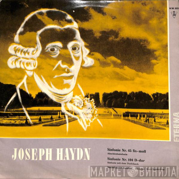 , Joseph Haydn , Staatskapelle Dresden  Kurt Sanderling  - Sinfonie Nr. 45 Fis-moll (Abschiedssinfonie) / Sinfonie Nr. 104 D-dur (Sinfonie Mit Dem Dudelsack)
