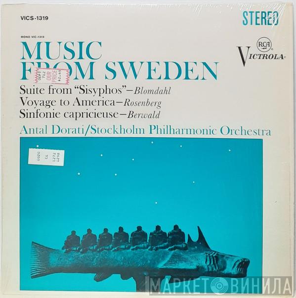 / Karl-Birger Blomdahl / Hilding Rosenberg , Franz Berwald / Antal Dorati  Stockholms Filharmoniska Orkester  - Music From Sweden