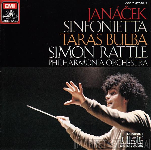 - Leoš Janáček , Philharmonia Orchestra  Sir Simon Rattle  - Sinfonietta / Taras Bulba
