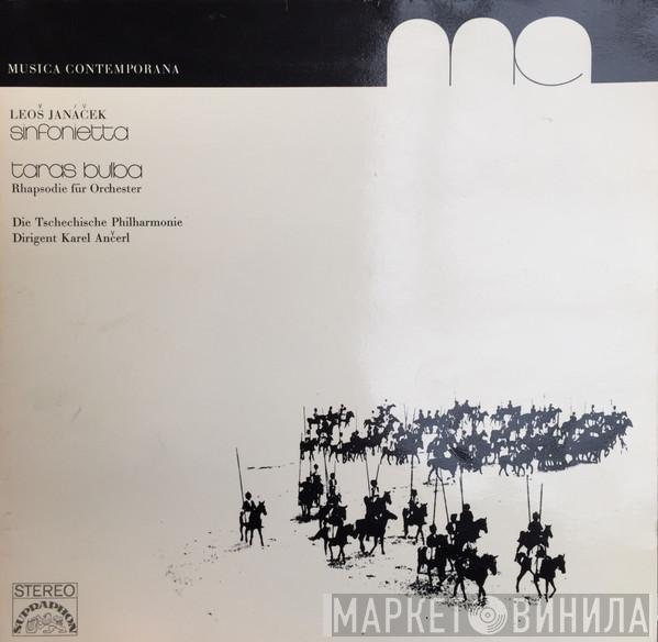 , Leoš Janáček , The Czech Philharmonic Orchestra  Karel Ančerl  - Sinfonietta / Taras Bulba