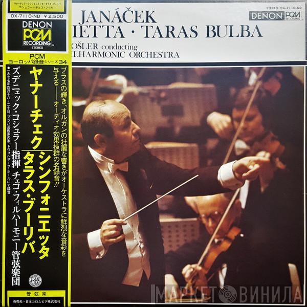 / Leoš Janáček Conducting Zdeněk Košler = The Czech Philharmonic Orchestra / Leoš Janáček 指揮 Zdeněk Košler  The Czech Philharmonic Orchestra  - Sinfonietta · Taras Bulba = シンフォニエッタ / タラス · ブールバ