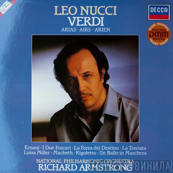 ; Leo Nucci , National Philharmonic Orchestra , Richard Armstrong   Giuseppe Verdi  - Verdi: Arias - Airs- Arien