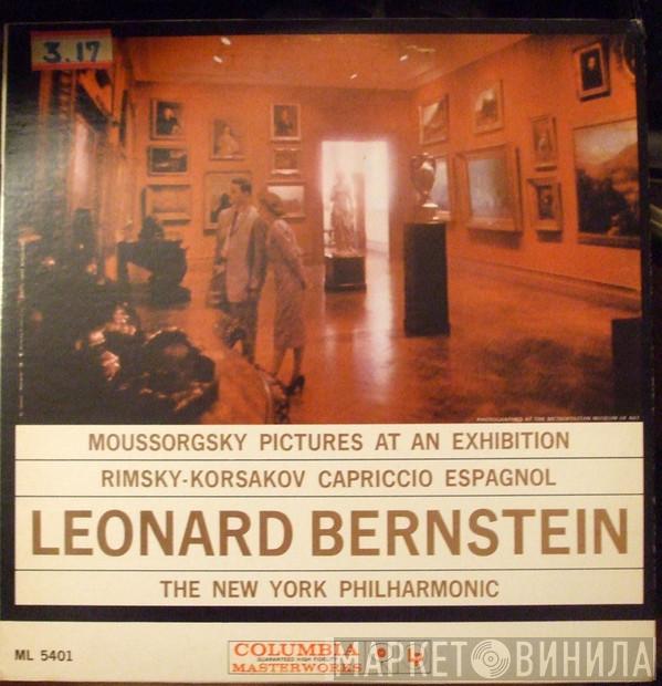 , Leonard Bernstein  The New York Philharmonic Orchestra  - Moussorgsky - Pictures At An Exhibition / Rimsky-Korsakov -  Capriccio Espagnol