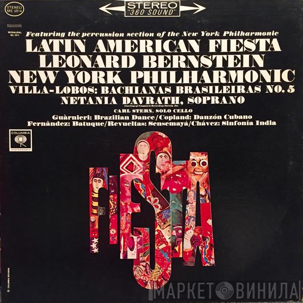, Leonard Bernstein / The New York Philharmonic Orchestra  Heitor Villa-Lobos  - Latin American Fiesta