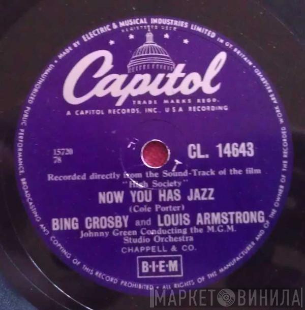 / Louis Armstrong / Louis Armstrong And His Band  Bing Crosby  - Now You Has Jazz / High Society Calypso