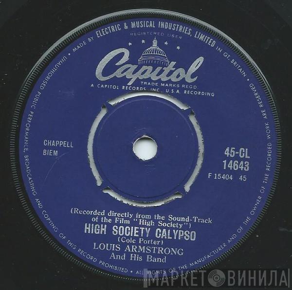 / Louis Armstrong And Bing Crosby  Louis Armstrong  - High Society Calypso / Now You Has Jazz