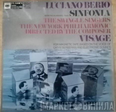 , Luciano Berio , Les Swingle Singers , The New York Philharmonic Orchestra  Cathy Berberian  - Sinfonia / Visage