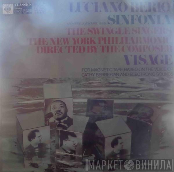 , Luciano Berio , Les Swingle Singers , The New York Philharmonic Orchestra  Cathy Berberian  - Sinfonia / Visage