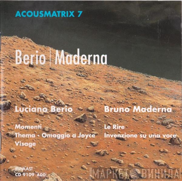 | Luciano Berio  Bruno Maderna  - Electronic Works