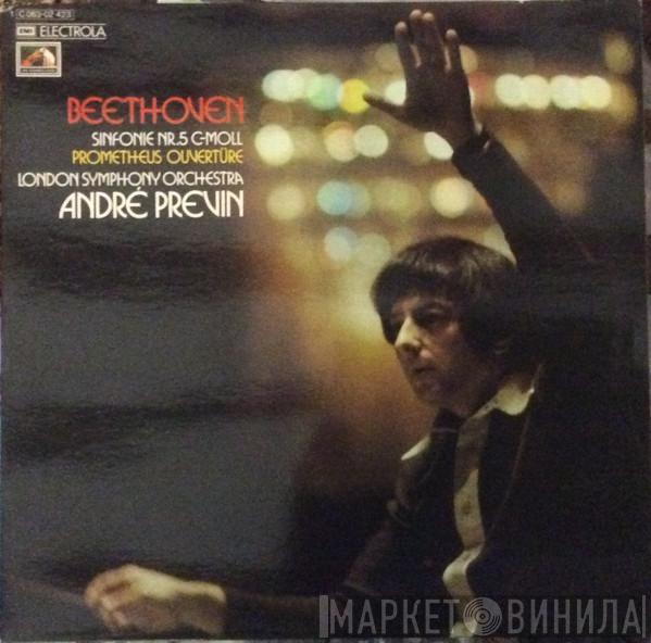 / Ludwig van Beethoven / André Previn  The London Symphony Orchestra  - Sinfonie Nr. 5 C-moll / Prometheus Overtüre