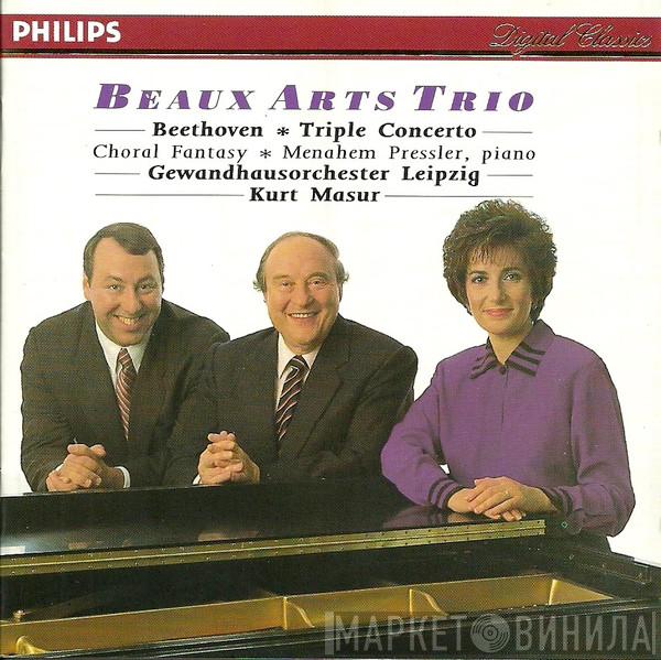 - Ludwig van Beethoven , Beaux Arts Trio , Menahem Pressler , MDR Rundfunkchor , Gewandhausorchester Leipzig  Kurt Masur  - Triple Concerto / Choral Fantasy