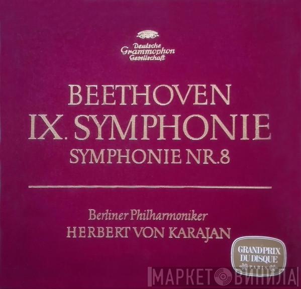 - Ludwig van Beethoven , Berliner Philharmoniker  Herbert von Karajan  - IX. Symphonie / Symphonie Nr. 8