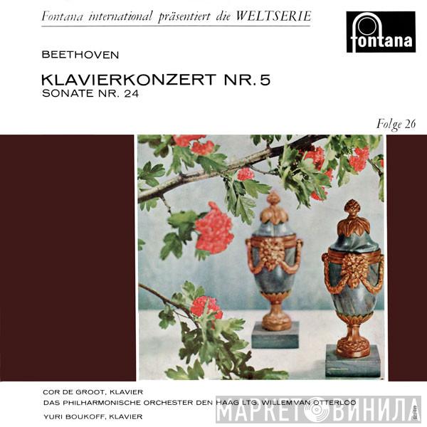 - Ludwig van Beethoven , Cor de Groot Ltg. The Hague Philharmonic , Willem Van Otterloo  Yuri Boukoff  - Klavierkonzert Nr. 5 / Sonate Nr. 24