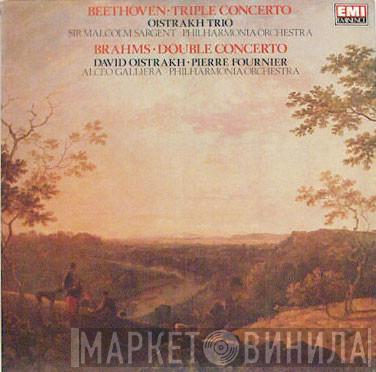 - Ludwig van Beethoven , David Oistrakh Trio , Sir Malcolm Sargent / Philharmonia Orchestra - Johannes Brahms , David Oistrach , Pierre Fournier , Alceo Galliera  Philharmonia Orchestra  - Triple Concerto / Double Concerto