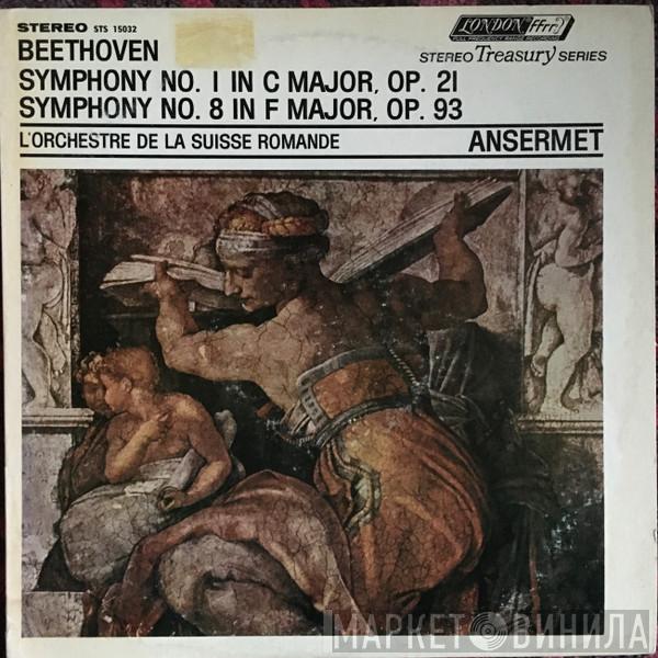 - Ludwig van Beethoven , L'Orchestre De La Suisse Romande  Ernest Ansermet  - Symphony No. 1 In C Major, Op. 21 / Symphony No. 8 In F Major, Op. 93