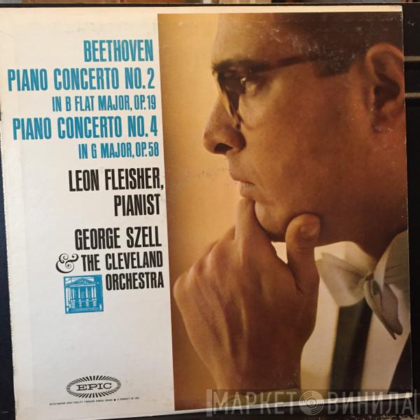 , Ludwig van Beethoven , Leon Fleisher & George Szell  The Cleveland Orchestra  - Piano Concerto No. 2 / Piano Concerto No. 4