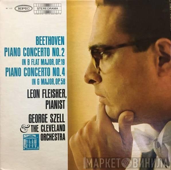 , Ludwig van Beethoven , Leon Fleisher & George Szell  The Cleveland Orchestra  - Piano Concerto No. 2 / Piano Concerto No. 4