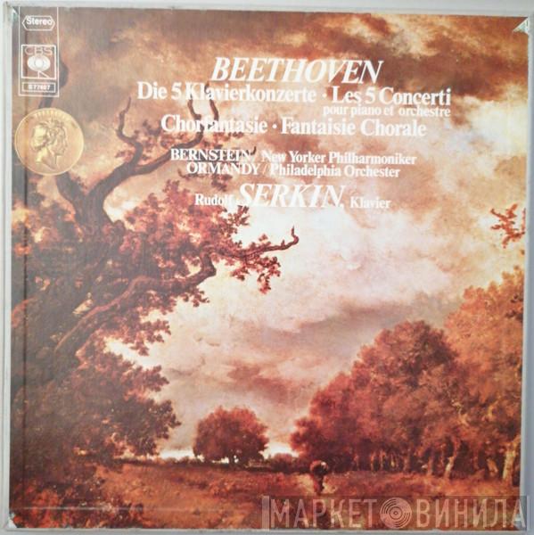 - Ludwig van Beethoven - Leonard Bernstein , The New York Philharmonic Orchestra , Eugene Ormandy  The Philadelphia Orchestra  - Die Fünf Klavierkonzerte / Chorfantasie C-moll Op. 80