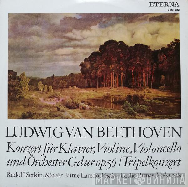 , Ludwig van Beethoven , Rudolf Serkin , Jaime Laredo  Leslie Parnas  - Konzert Für Klavier, Violine, Violoncello Und Orchester C-dur Op. 56 / Tripelkonzert