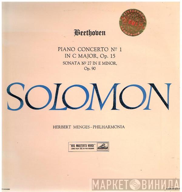 - Ludwig van Beethoven , Solomon  , Herbert Menges  Philharmonia Orchestra  - Piano Concerto No. 1 In C Major, Op. 15 / Sonata No. 27 In E Minor, Op. 90