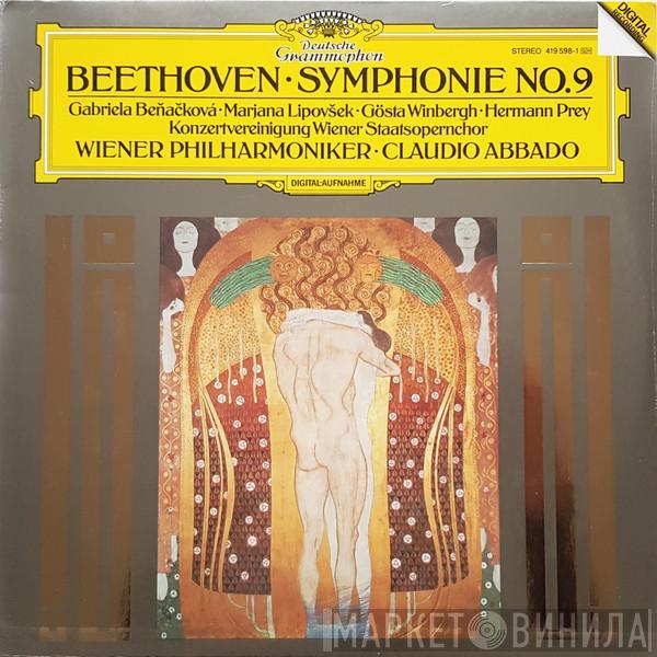 / Ludwig van Beethoven / Wiener Philharmoniker / Claudio Abbado / Gabriela Beňačková / Marjana Lipovšek / Gösta Winbergh / Hermann Prey  Wiener Staatsopernchor  - Symphonie No. 9