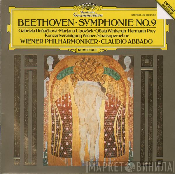 / Ludwig van Beethoven / Wiener Philharmoniker / Claudio Abbado / Gabriela Beňačková / Marjana Lipovšek / Gösta Winbergh / Hermann Prey  Wiener Staatsopernchor  - Symphonie No. 9