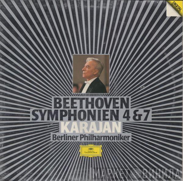 / Ludwig van Beethoven / Herbert von Karajan  Berliner Philharmoniker  - Symphonien 4 & 7