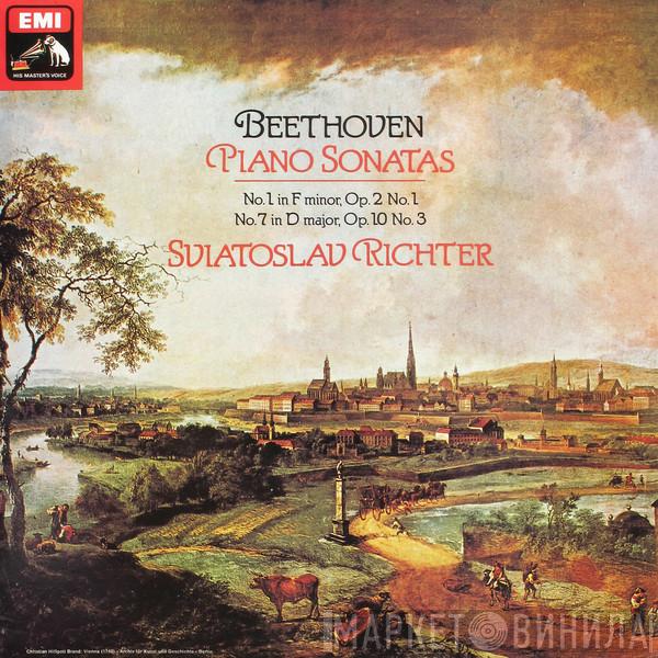 , Ludwig van Beethoven  Sviatoslav Richter  - Piano Sonatas / No. 1 in F Minor, Op. 2 No. 1 / No. 7 In D Major, Op. 10 No. 3