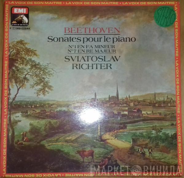 , Ludwig van Beethoven  Sviatoslav Richter  - Sonates Pour le Piano : N°1 En Fa Mineur / N°7 En Ré Majeur