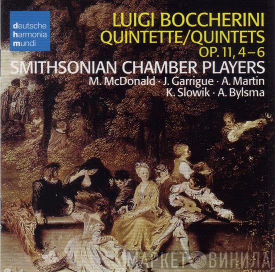 , Luigi Boccherini , Smithsonian Chamber Orchestra , Marilyn McDonald , Jorie Garrigue , Anthony Martin  , Kenneth Slowik  Anner Bylsma  - Quintette/Quintets Op.11, 4-6