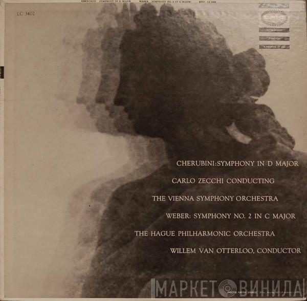 , Luigi Cherubini , Carlo Zecchi / Wiener Symphoniker , Carl Maria von Weber , The Hague Philharmonic  Willem Van Otterloo  - Symphony In D Major / Symphony No. 2 In C Major