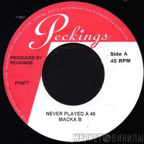 / Macka B  Leanna   - Never Played A 45 / Grapevine
