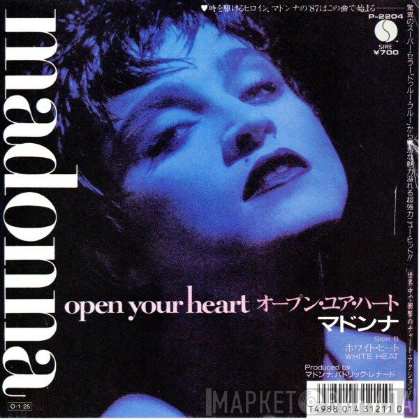 = Madonna  Madonna  - Open Your Heart = オープン・ユア・ハート