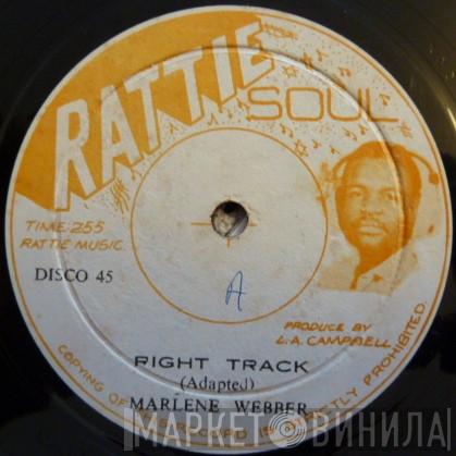 / Marlene Webber  David Isaacs  - Right Track / Place In The Sun