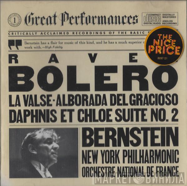 : Maurice Ravel , Leonard Bernstein , The New York Philharmonic Orchestra  Orchestre National De France  - Bolero / La Valse / Alborada Del Gracioso / Daphnis Et Chloe Suite No. 2