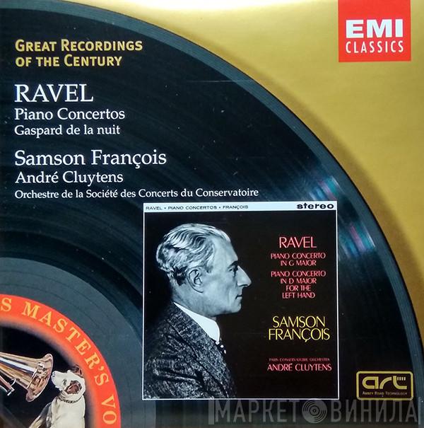 , Maurice Ravel , Samson François , André Cluytens  Orchestre De La Société Des Concerts Du Conservatoire  - Piano Concertos / Gaspard De La Nuit