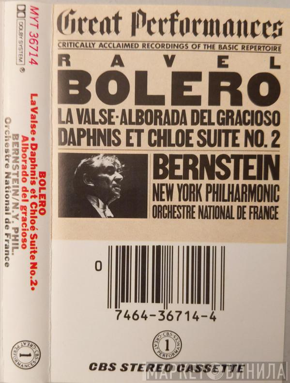 : Maurice Ravel conducting the Leonard Bernstein and the The New York Philharmonic Orchestra  Orchestre National De France  - Bolero / La Valse / Alborada Del Gracioso / Daphnis Et Chloe Suite No. 2