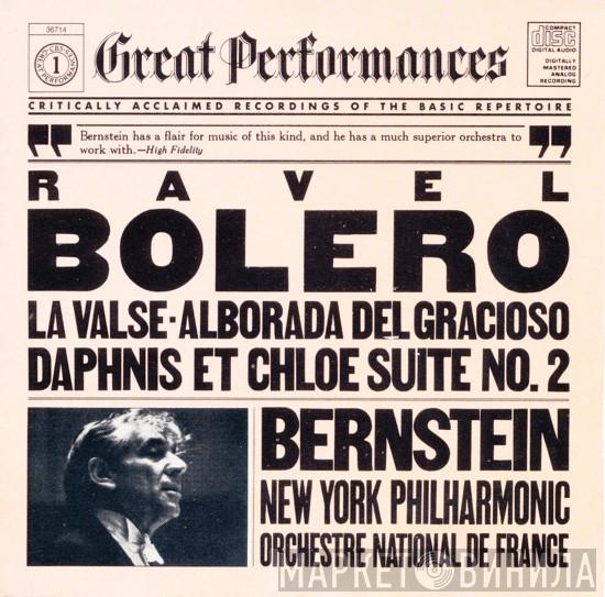 : Maurice Ravel conducting the Leonard Bernstein and the The New York Philharmonic Orchestra  Orchestre National De France  - Bolero / La Valse / Alborada Del Gracioso / Daphnis Et Chloe Suite No. 2