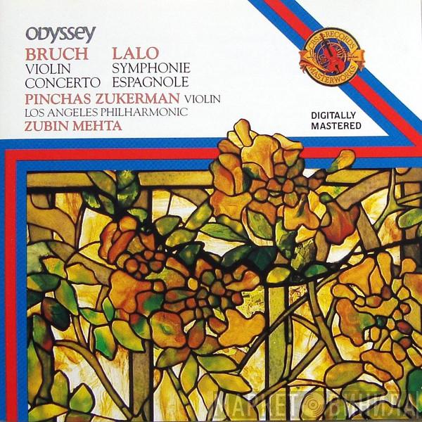 / Max Bruch / Édouard Lalo , Pinchas Zukerman , Los Angeles Philharmonic Orchestra  Zubin Mehta  - Violin Concerto / Symphonie Espagnole