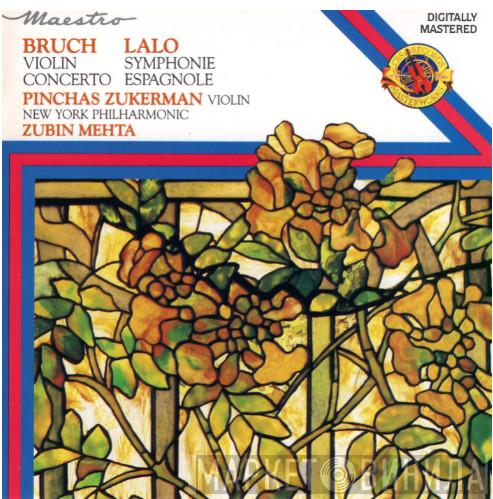 / Max Bruch - Édouard Lalo , Pinchas Zukerman , Los Angeles Philharmonic Orchestra  Zubin Mehta  - Violin Concerto / Symphonie Espagnole