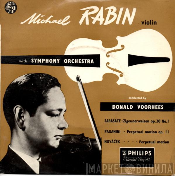 , Michael Rabin , Pablo de Sarasate , Niccolò Paganini , Ottokar Nováček  Donald Voorhees  - Zigeunerweisen, Op. 20,1 / Perpetuum Mobile, Op. 11 / Perpetuum Mobile