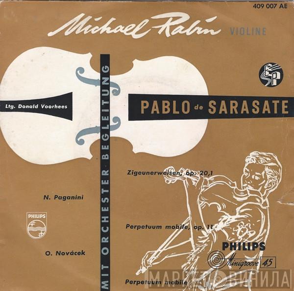 , Michael Rabin , Pablo de Sarasate , Niccolò Paganini , Ottokar Nováček  Donald Voorhees  - Zigeunerweisen, Op. 20,1 / Perpetuum Mobile, Op. 11 / Perpetuum Mobile