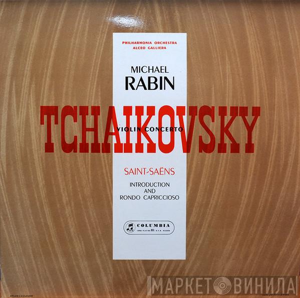 / Michael Rabin / Pyotr Ilyich Tchaikovsky / Camille Saint-Saëns & Philharmonia Orchestra  Alceo Galliera  - Tchaikovsky Violin Concerto / Saint-Saëns Introduction And Rondo Capriccioso