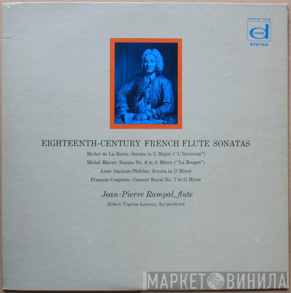 / Michel De La Barre / Michel Blavet / Anne Danican Philidor - François Couperin , Jean-Pierre Rampal  Robert Veyron-Lacroix  - Eighteenth-Century French Flute Sonatas