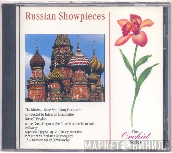/ Modest Mussorgsky , Orquesta Sinfonica Del Estado De Mexico , Eduardo Diazmuñoz  Russell Brydon  - Russian Showpieces - Capriccio Espagnol / Pictures At An Exhibition